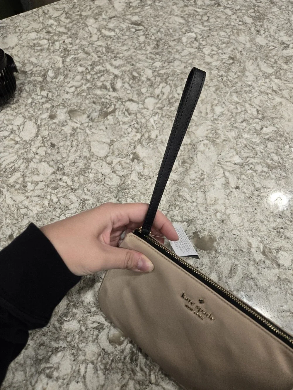 kate spade New York Nude Wristlet Clutch